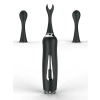 Censan Üç Başlıklı Değiştirilebilir Vibratör Siyah