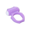 Censan Zort Titreşimli Penis Halkası silikon mor  2 cm