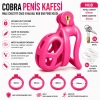 Cobra Penis Kafesi Male Chastity Cage 4 Halkali Nub Dar Penis Kilidi