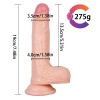 Eskişehir Erotik Shop 19CM Ten Rengi Vantuzlu Dildo