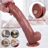 Eskişehir Erotik Shop 32CM Ultra Realistik Vantuzlu Dildo Penis