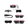 7 Parçalı Fetiş Set Pembe