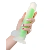 Eskişehir Erotik Shop Beyond Clark Glow Gece Parlayan Yeşil Dildo Silikon Şeffaf 22 cm