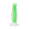 Eskişehir Erotik Shop Beyond Victor Glow Karanlıkta Parlayan Anal Plug Silikon Şeffaf 10 cm
