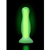 Eskişehir Erotik Shop Beyond Victor Glow Karanlıkta Parlayan Anal Plug Silikon Şeffaf 10 cm