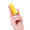Eskişehir Erotik Shop Lancy Anal Plug Sarı,11 cm