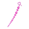Eskişehir Erotik Shop Long Sweety anal Zinciri silikon pembe 34 cm  2,7 cm