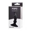 Eskişehir Erotik Shop POPO Bootes Anal Plug silikon siyah 10 cm