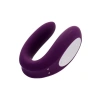 Eskişehir Erotik Shop Satisfyer Double Joy Telefon Kontrollü Giyilebilir Vibratör Mor