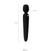 Eskişehir Erotik Shop Satisfyer Wand-er Woman Black Vibratör 34cm