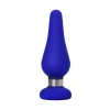 Eskişehir Erotik Shop Slassic Anal Plug Boyut M Mavi 11,5 cm 3,7 cm