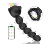 Telefon Kontrollü Haley Rose Pulled Beads Anal Plug