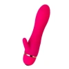Eskişehir Shop Klitoral Uyarıcılı 20 Modlu Vibratör Silikon Pembe 15 cm