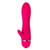 Eskişehir Shop Klitoral Uyarıcılı 20 Modlu Vibratör Silikon Pembe 15 cm