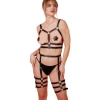 Fantezi Deri Harness Kostüm