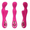 Female Vibrator Mor Renk Çift Motorlu Rabbit Vibratör ve Klitoris Uyarıcı