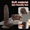 Foreskin Perfection Dildo 17 CM - Çift Katmanlı Gerçekçi Kayar Deri Ultra Yumuşak Realistik Dildo