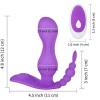 JAIN Kablosuz Kumandalı 3 in 1 Giyilebilir Vibratör – G-Spot ve Klitoris Uyarıcı Model
