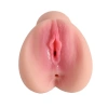 L-Join Gerçekçi Çift Girişli Vajina Mastürbatörü | 18 cm Premium TPE