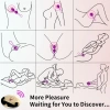 M3 Şarjlı Uzaktan Kumandalı G-Spot Klitoris Uyarıcı Giyilebilir Vibratör Kegel Egzersiz Vajinal Top