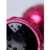Metal Anal Tıkaç, Metal, kırmızı, siyah kristalli, 7,2 cm, Ø2,8 cm, 50 g