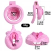 Mini Vajina Şeklinde Sissy Bekaret Kafesi