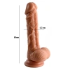 Noctis 18cm Realistik Titreşimli Dildo No:87
