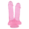 Noctis 21cm PembeÇiftli Dildo No:61