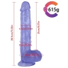 Noctis 28cm Mavi Realistik Dildo No:82
