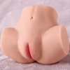 Premium Ass Masturbator Lina - Realistik Anal Vajinal Bakire 2 in 1 Titreşimli Suni Kalça Vajina