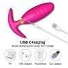 Kablosuz Kumandalı Şarjlı Güçlü Titreşimli Anal Vibratör Butt Plug