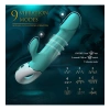 Wave Şarjlı Tutma Halkalı Güçlü Titreşimli G Nokta ve Klitoris Uyarıcı 2 in 1 Rabbit Vibratör