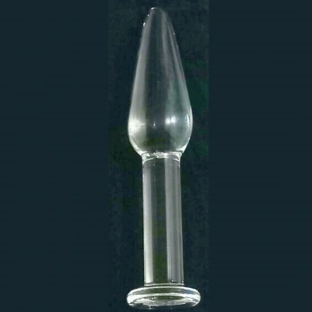 Cam Anal Plug 14 cm – Pürüzsüz ve Yoğun Tasarım