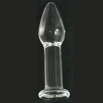 Cam Anal Plug 12 cm – Pürüzsüz ve Dengeli Tasarım