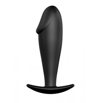 Kavisli Silikon Anal Plug 10 CMç