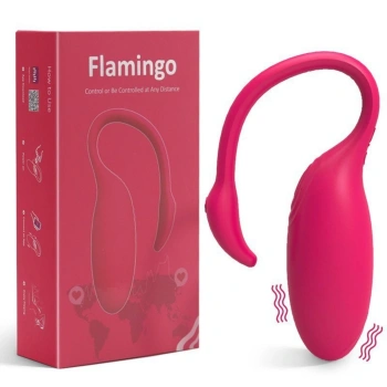 Flamingo Akıllı Telefon Kontrollü Vibratör – Şarjlı Giyilebilir Model