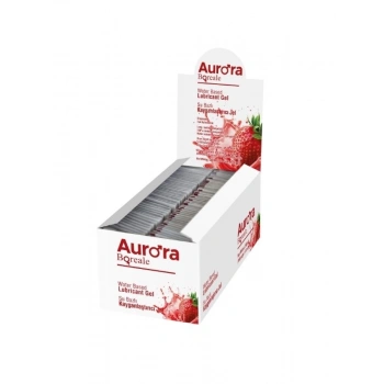 Aurora Boreale 100 Lü 5 Ml Şase Çilekli Kayganlaştırıcı