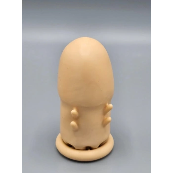 CENSAN Extender Cap Sitabella Penis Kılıfı, 2.5 inç, antenli, lateks