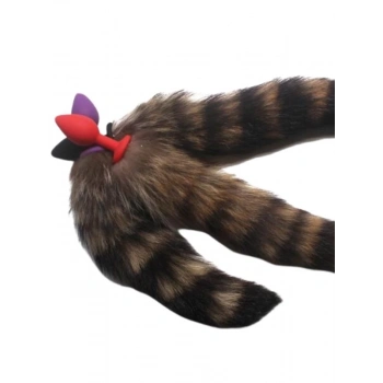 CENSAN Silikon Uçlu Tilki Kuyruk Anal Plug