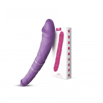 Cici Şarjlı Çift Taraflı Güçlü Titreşimli Esnek Çiftli Vibratör