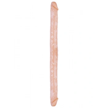 Çift Taraflı Esnek Dildo 34 cm – Gerçekçi Dokulu