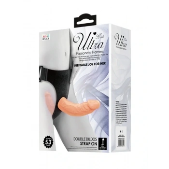 Çift Taraflı Strapon – Ayarlanabilir Kemerli Dildo