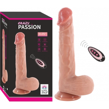 CRAYZ YUKARI AŞAĞI ROTASYONLU SİLİKON VİBRATOR