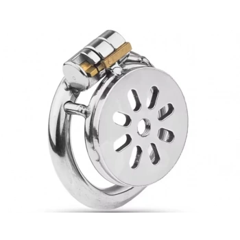 Erkek Bekaret Kafesi – Dış Mekan Kullanımına Uygun Düz Metal Chastity Cage