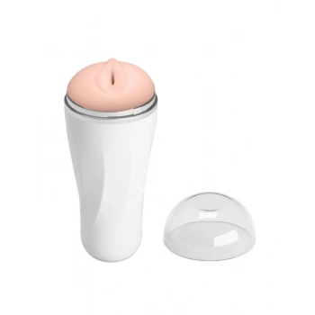 18,5 cm Gerçekçi Vajina Mastürbatör – Realistik Doku, Kompakt Elde Kullanım, Soft TPE