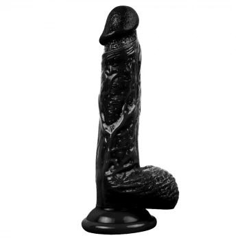 Eskişehir Erotik Shop 21CM Gerçekçi Zenci Dildo Penis