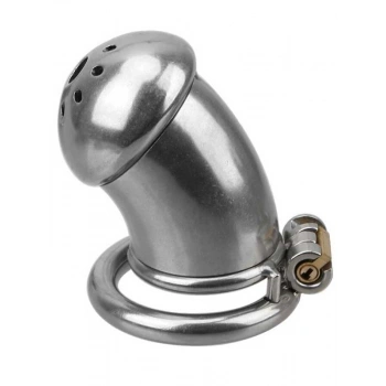 Eskişehir Erotik Shop BDSM Paslanmaz Çelik Penis Kafesi ModelNo1