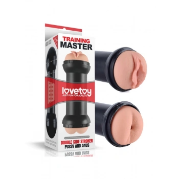 Eskişehir Erotik Shop Çift Girişli Training Master Double Side Stroker Pussy and Anus