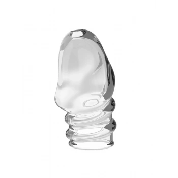 Eskişehir Erotik Shop Jeremy Geciktirici ve Sertleştirici TPR Penis Kılıfı Beyaz