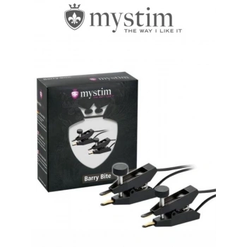 Eskişehir Erotik Shop Mystim Barry Bite Meme Kelepçeleri
